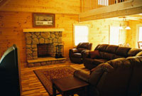 Hocking Hills Lodges Cabins in Hocking Hills - Family Room