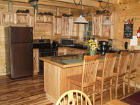 Wyrick's Hillside Lodges and Cabins in Hocking Hills - Kitchen