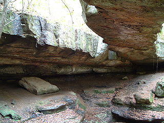 Hocking Hills Cabins on Natural Rock Bridge In Hocking Hills  Ohio