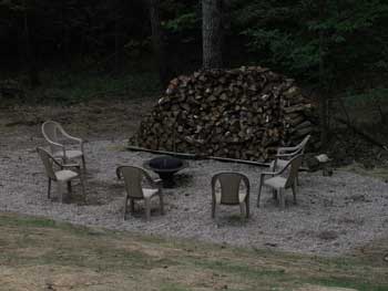 Hocking Hills Lodge Cabins Fire Pit