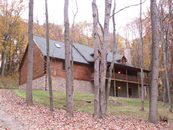 Hocking Hills Lodge Rentals-Hillside Pictures