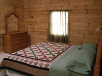 Sandstone Lodge and Cabins in Hocking Hills - Bedroom