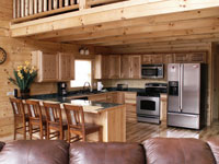 Sandstone Lodge Rental and Cabins in Hocking Hills - Kitchen