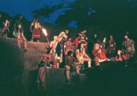 Tecumseh outdoor drama Hocking Hills-Chillicothe-Ohio